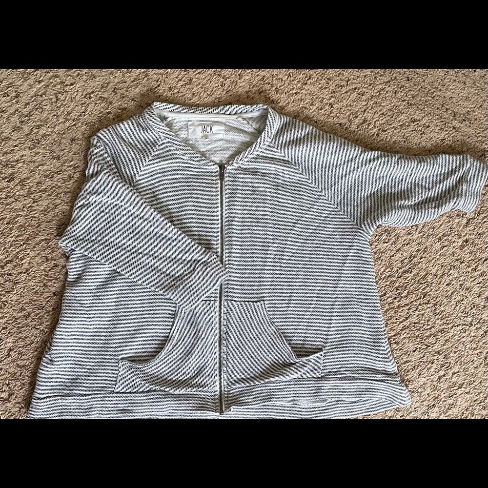 JACK Blue/White Striped Jacket